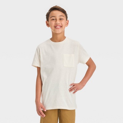 Boys' Short Sleeve Heathered T-Shirt - Cat & Jack™