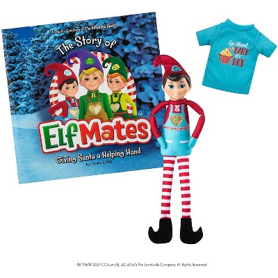 he Elf on the Shelf Elf Mates Chef Combo, Includes Elf Mates Chef Doll, Storybook, and T-Shirt