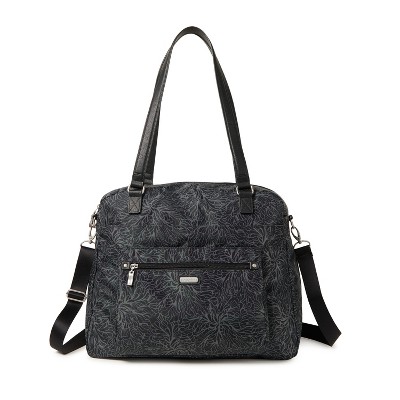 baggallini Overnight Expandable Laptop Tote Weekender Bag with RFID Wristlet