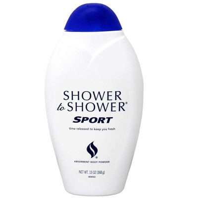 Shower To Shower - Sport Absorbent Body Powder, 13 Oz