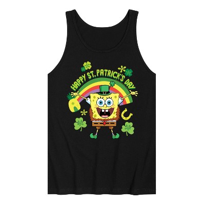 Men's - SpongeBob Squarepants - Happy St. Patricks Day Graphic Tank Top