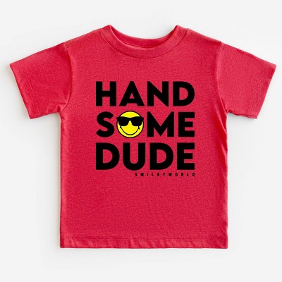 The Juniper Shop SmileyWorld Handsome Dude Sunglasses Toddler Short Sleeve Tee