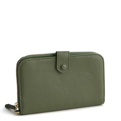 Vera Bradley Women's Leather Large Tab Wallet