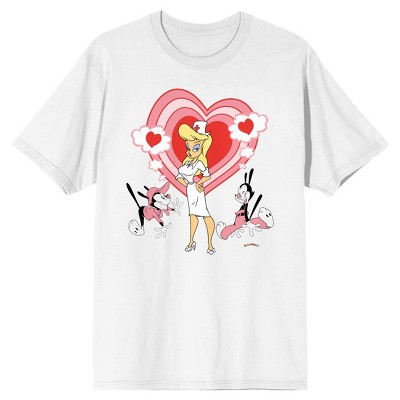 Animaniacs Hello Nurse Men's White T-shirt