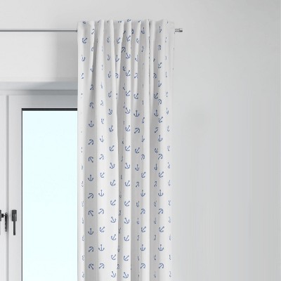 Bacati - Little Sailor Blue/Navy Curtain Panel