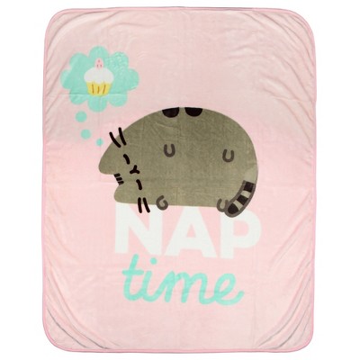 Pusheen The Cat Nap Time 45" x 60" Plush Fleece Throw Blanket