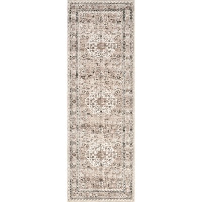Nuloom Davi Faded Spill Proof Treated Pet Friendly Premium Machine Washable Area Rug