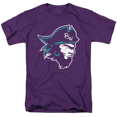Men's Florida Southwestern State College Distressed Primary Logo T-Shirt