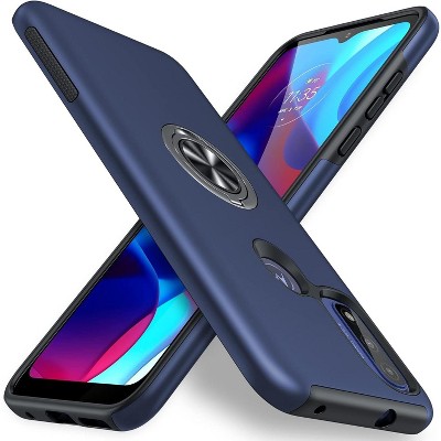 Entronix Case Compatible with Moto G Pure - 360° Circular Ring Gripstand