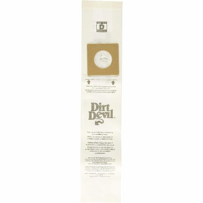 Dirt Devil Type D Vacuum Bags (3-Pack), 3670147001,White