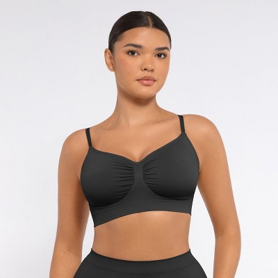 Feelingirl Women's Smooth Seamless Comfort Wireless Bra