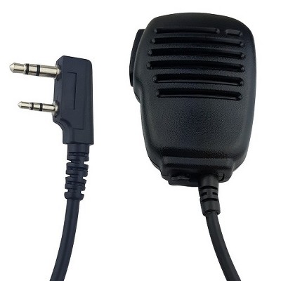 Banshee Brand 2 PIN 2 PRONG Speaker Microphone For Kenwood Portable Radios