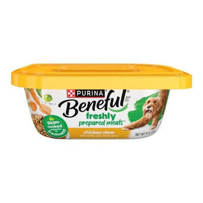 Purina Beneful Prepared Meals Stew Recipes Wet Dog Food - 10oz