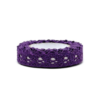 Wrapables Colorful Decorative Adhesive Lace Tape