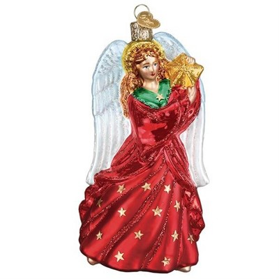 Old World Christmas Glass Blown Ornament For Christmas Tree, Radiant Angel