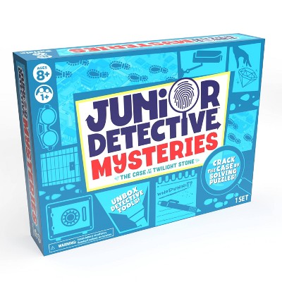 Buffalo Games Junior Detective Mysteries Card Game: Educational Problem Solving, Includes Cards & Instructions
