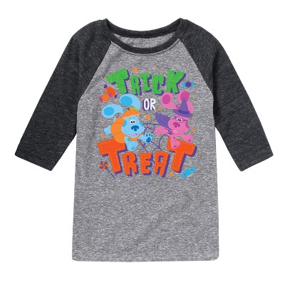 Boys' - Blue's Clues & You! - Trick Or Treat Raglan Graphic T-Shirt