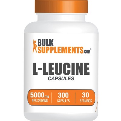 BulkSupplements L-Leucine Capsules