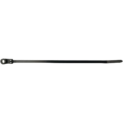 Install Bay® Zip Ties with Mounting-Hole Screw-Down Head, 100 Count