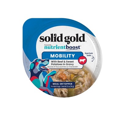Solid Gold Mobility Sweet Potatoes and Beef Flavor Wet Dog Food - 3.5oz