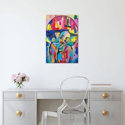 iCanvas Beauty by Pinklomein Canvas Print Wall Art