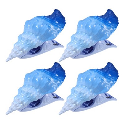 Unique Bargains Clothes Craft Pictures Party Conch Clothespins 4 Pcs