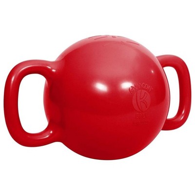 Kamagon Exercise Ball, Red 9-Inch with workout DVD