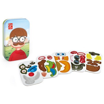 Hape: Magnetic Funny Face - 29 Different Features To Build Faces & Outfits, 3+