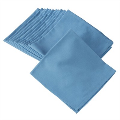 Saro Lifestyle Solid Color Cotton Table Napkins (Set of 12)