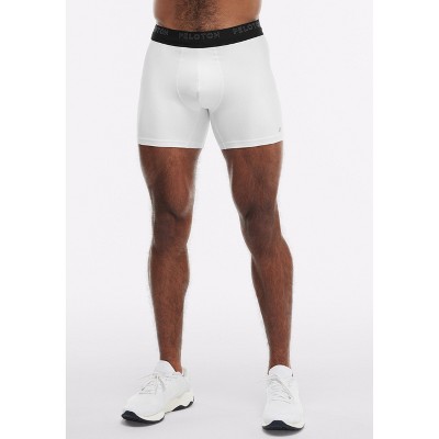 Peloton Men's Mid Compression 5" Training Layer, White
