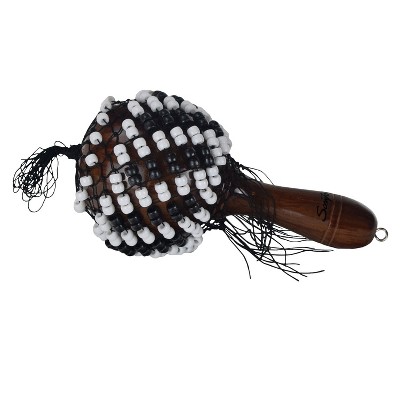 Sawtooth Wood Maracas, Dark Stain
