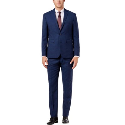 Vince Camuto Mens Slim-fit Two Button Formal Suit