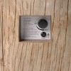Weathered/Natural Finish Statement LP Round Outdoor Fire Table Natural - Threshold™: Patio Heater, Lava Rocks Included - 4 of 4