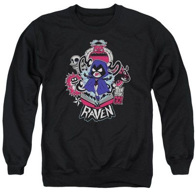 Teen Titans Go Raven Adult Crewneck Sweatshirt