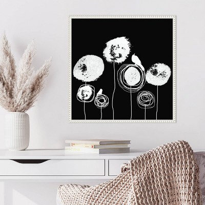 Amanti Art Black and White Flowers II by Irena Orlov Framed Wall Art Print