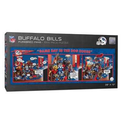 NFL Buffalo Bills Game Day in the Dog House Puzzle - 1000Pc