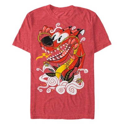 Men's Mulan Mushu Artistic Poster T-Shirt