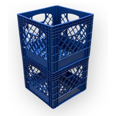 Juggernaut Storage Stackable Storage Crate with Handles