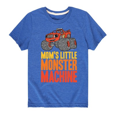 Boys' - Blaze and the Monster Machines - Mom's Little Monster Machine Short Sleeve Graphic T-Shirt