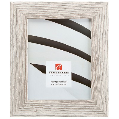 Craig Frames Bauhaus Restoration White Single Image Picture Frame