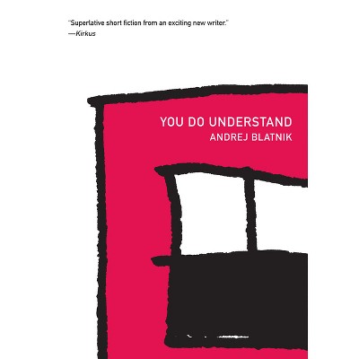 You Do Understand - (Slovenian Literature) by  Andrej Blatnik (Paperback)