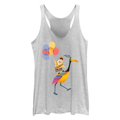 Women's Up Russell Balloons Racerback Tank Top