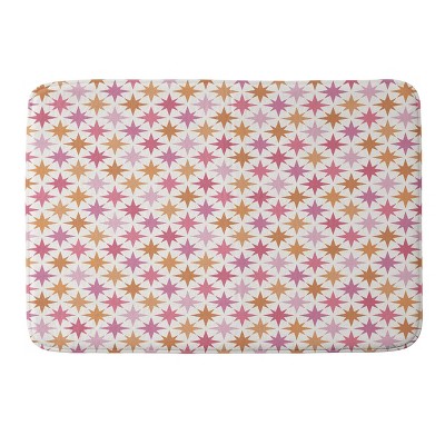 Deny Designs Color Poems Starry Multicolor Memory Foam Bath Mat