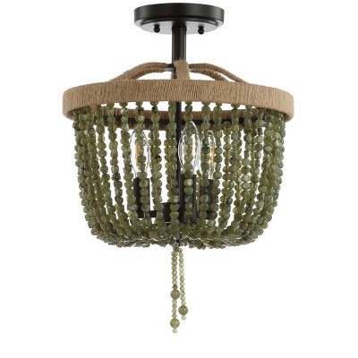Davin Flush Mount - FLU4040 - Black - Safavieh