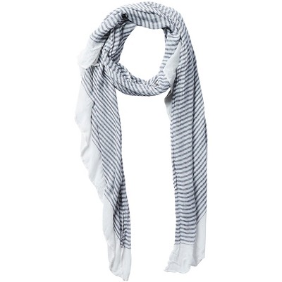 Design Imports Tiny Stripe Insect Shield Scarf - Black