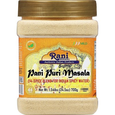 Pani Puri Masala, Indian 14-Spice Blend - 24.5oz (1.54lbs) 700g - Rani Brand Authentic Indian Products