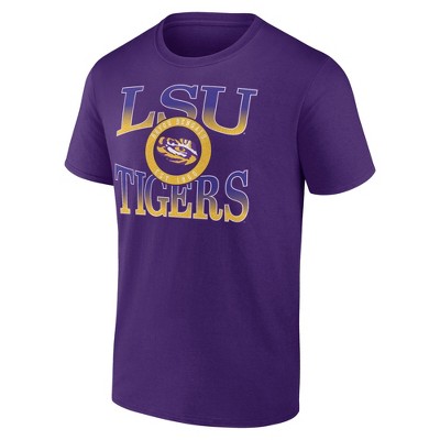 NCAA LSU Tigers Men's Bi-Blend T-Shirt