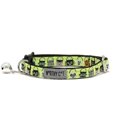 The Worthy Dog Tricks for Treats Breakaway Adjustable Cat Collar