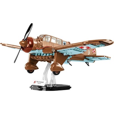 COBI Historical Collection WWII PZL.23 Crucian Aircraft