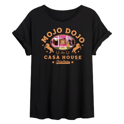 Women's - Barbie - Mojo Dojo Casa House West Oversized Graphic T-Shirt